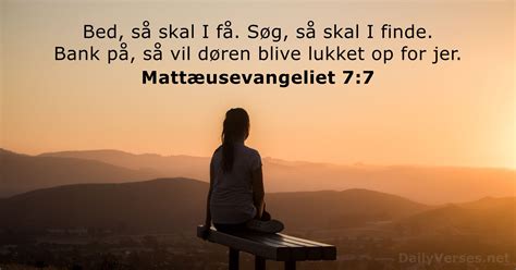 4 juni 2023 Dagens bibelvers Mattæusevangeliet 7 7 DailyVerses net