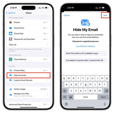 How To Use Hide My Email On Iphone Ipad Mac And Web