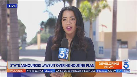 California Sues Huntington Beach For Limiting Housing Development Youtube