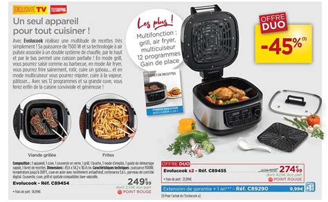 Promo Evolucook Chez Teleshopping Icatalogue Fr