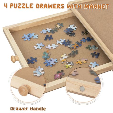 Snapklik Nattork 1000 Piece Wooden Jigsaw Puzzle Board 4