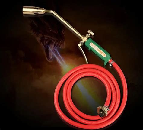 LPG Gas Torch Gun Blowtorch Gas Spray Gun Flame Thrower Gas Pipe Nozzle