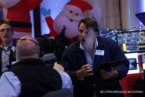 Wall St Tergelincir Menjelang Risalah Rapat The Fed Pada Bulan Desember