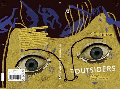 Book cover The Outsiders on Behance