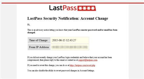 Change Your Lastpass Master Password Now