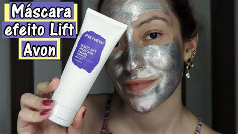 Resenha M Scara Facial Renew Efeito Lift Da Avon Laiane Lira Youtube