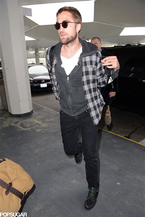 Robert Pattinson Leaving Nyc Hotel Pictures Popsugar Celebrity