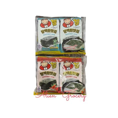 Jual Tao Kae Noi Seasoned Laver Rumput Laut Gim Original Spicy Gx G