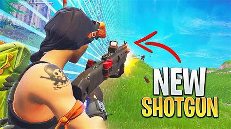 Overpowered Shotgun Fortnite Battle Royale Gameplay Youtube