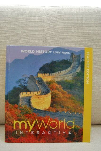 Myworld Interactive World History Early Ages Teacher Edition