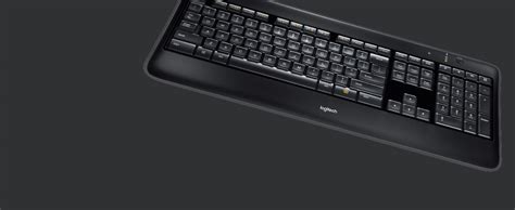 Amazon Logitech K800 Wireless Illuminated Keyboard Backlit