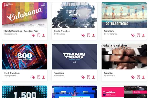 10 Best After Effects Transition Packs (Video Templates)