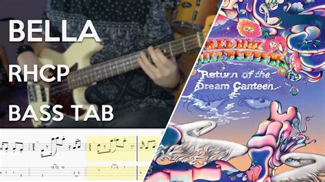 Red Hot Chili Peppers Bella Bass Cover Play Along Tabs And Notation Youtube