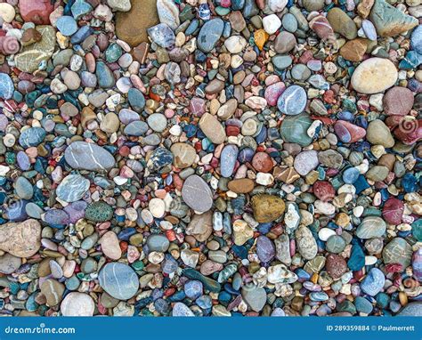 Colorful Small Pebbles On A Beach Stock Photo Image Of Sizes Gravel