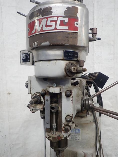 Used Msc Vertical Mill Hgr Industrial Surplus