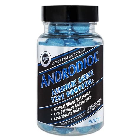 Androdiol 4 Andro Prohormone 60ct Hi Tech Pharmaceuticals