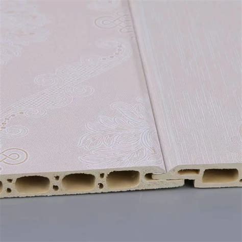 Bamboo Wood Fiber Soundproof Integrated Wallboard Pvc Wall Panel For