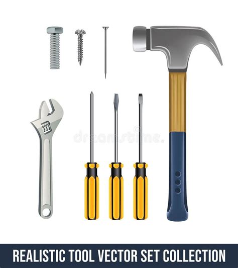 Wrench Screwdriver And Hammer Icon Stock Vector Illustration Of