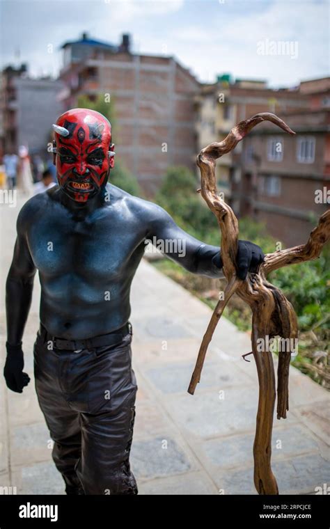 Gai Jatra Festival Nepal Stock Photo - Alamy