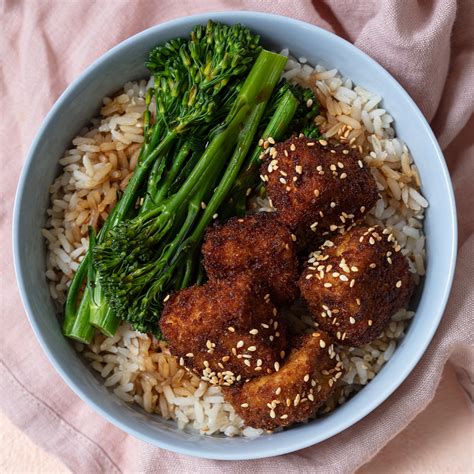 Teriyaki Tofu Rice Bowls Easyfood