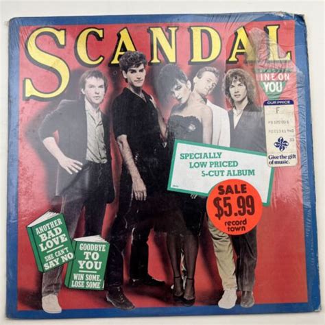 SCANDAL Love S Got A Line On You EP CBS 1982 AL38194 EBay