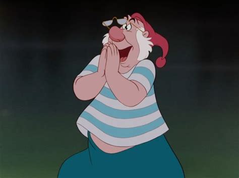 Mr. Smee, Captain Hook's right hook man, in "Peter Pan" (1953 ...