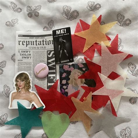 taylor swift mini merch bundle features reputation... - Depop