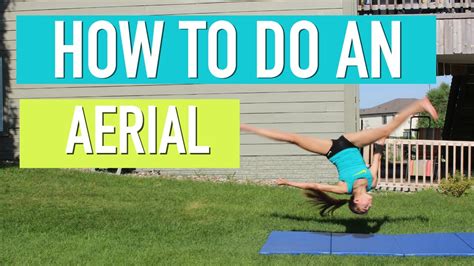 How To Do An Aerial Youtube