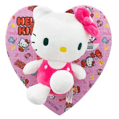 Valentine Hello Kitty Heart Box With Plush 31oz Brickseek