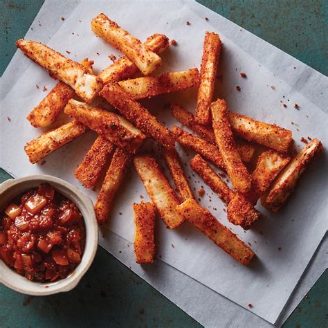 Air Fryer Yucca Fries With Spicy Mango Ketchup Recipe From H E B