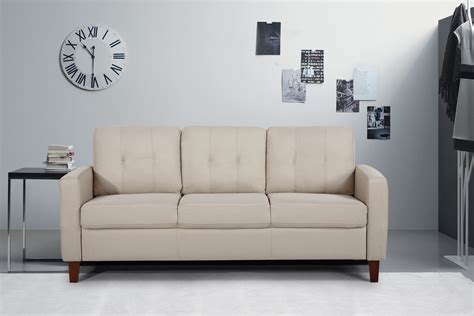 Uspridefurniture Sofa, Beige Linen - Walmart.com