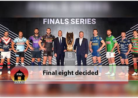 NRL FINALS SERIES KICKS OFF THIS WEEKEND PNG Haus Bung