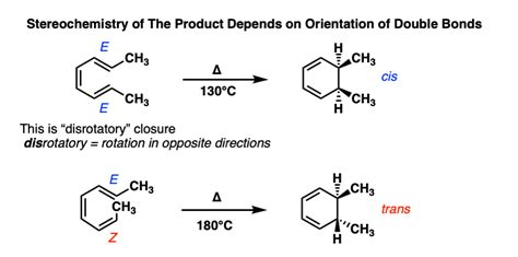 Electrocyclic Ring Opening And Closure 2 Six Or Eight Pi Electrons