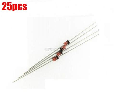 25Pcs BZX55 C5V1 1 2W 0 5W 5 1V BZX55C5V1 Zener Diode 5 1V 0 5W DO35 Iw