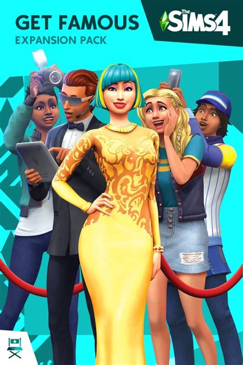 The Sims 4: Get Famous (2018) box cover art - MobyGames