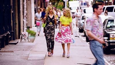 Samantha Jones and Carrie Bradshaw - AnnaSophia Robb and Lindsey Gort ...