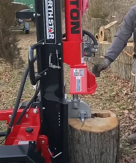 Northstar Horizontal Vertical Ton Log Splitter Review Forestry Reviews