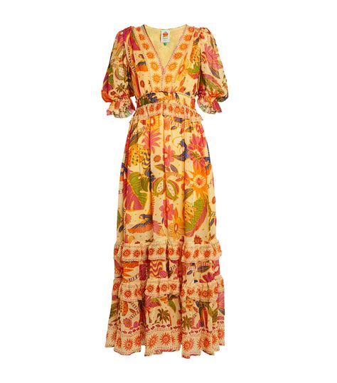 Womens Farm Rio Multi Patterned Maxi Dress Harrods Uk