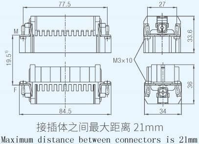 HDC-HD72 Pin Heavy Duty Waterproof Electrical Connectors | Yonggui Electric