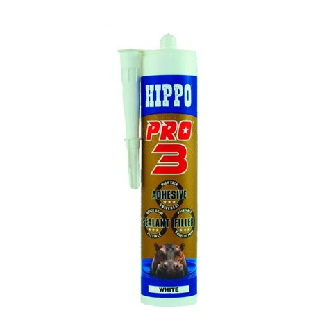 Hippo Ml Pro White Sealant Adhesive Filler Build Plumb