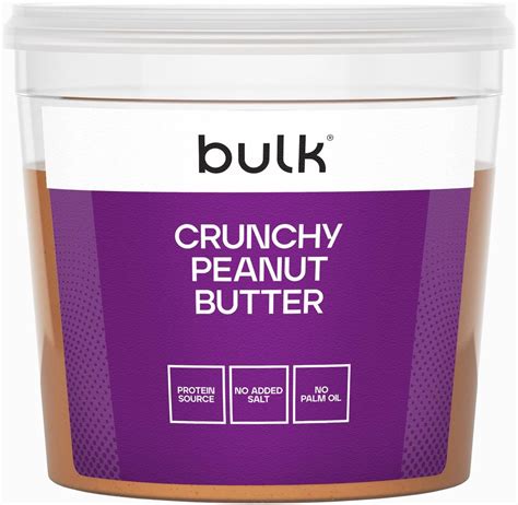 Bulk Beurre de Cacahuète Croquant 1 kg lot de 1 Amazon fr Epicerie