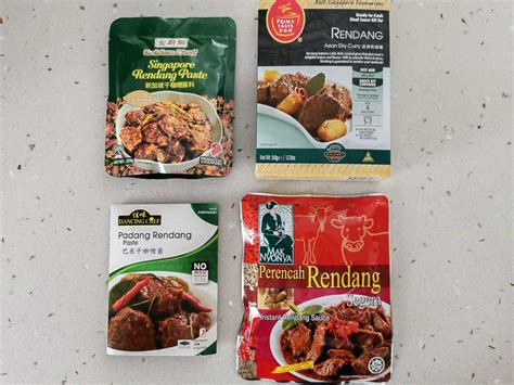 Rendang paste showdown: Pitting 4 common brands against each other