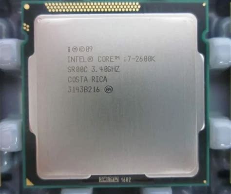 Intel Core I7 2600 Processor 3 4GHz LGA1155 CPU DYNOKART