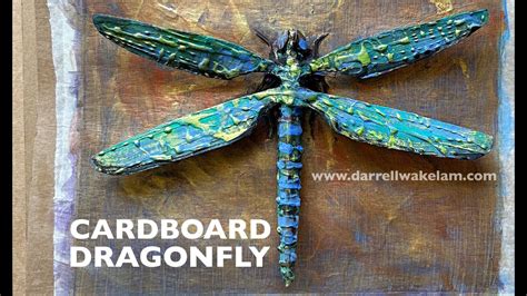 Cardboard Dragonfly Youtube