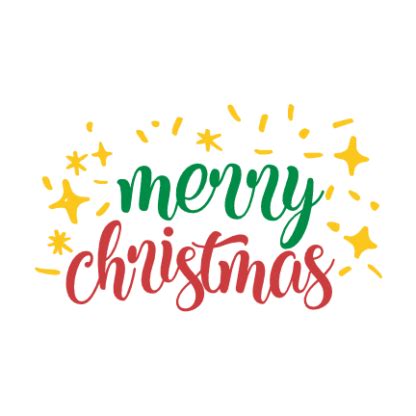 Merry Christmas Holiday Free Svg File SVG Heart