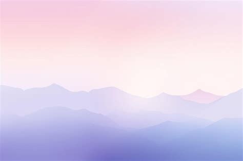 Premium AI Image | a mountain range with a pink and purple color.