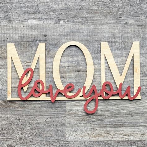 How to Make a Modern Mother's Day Sign | CraftCuts.com