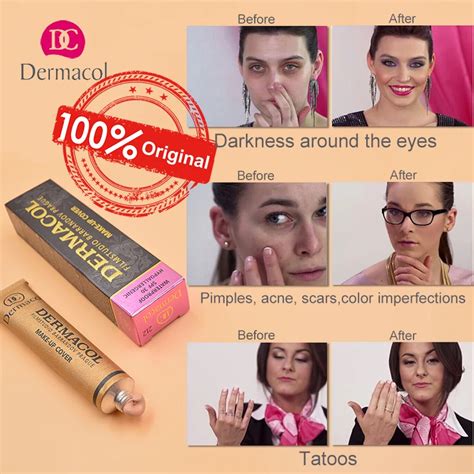 Dermacol Makeup Cover Authentic 100 30g Primer Concealer Base