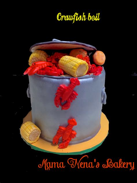 Crawfish Boil Birthday Cake