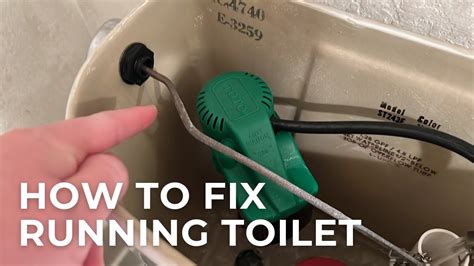 How To Fix A Toilet That Keeps Running YouTube